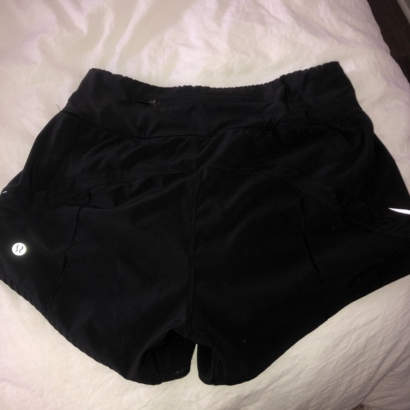 Black lululemon shorts - Picture 2 of 3
